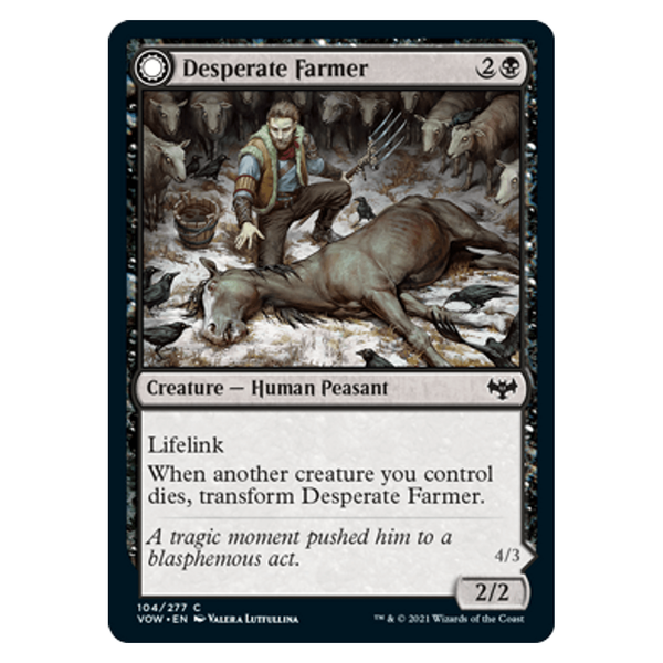 Desperate Farmer // Depraved Harvester : INNISTRAD CRIMSON VOW - 104/277
