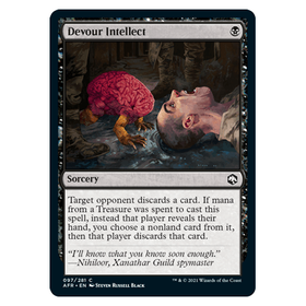Devour Intellect : DUNGEONS & DRAGONS: ADVENTURES IN THE FORGOTTEN REALMS - 097/281