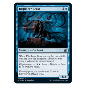 Displacer Beast : DUNGEONS & DRAGONS: ADVENTURES IN THE FORGOTTEN REALMS - 054/281