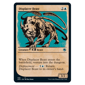 Displacer Beast (Showcase) : DUNGEONS & DRAGONS: ADVENTURES IN THE FORGOTTEN REALMS - 305