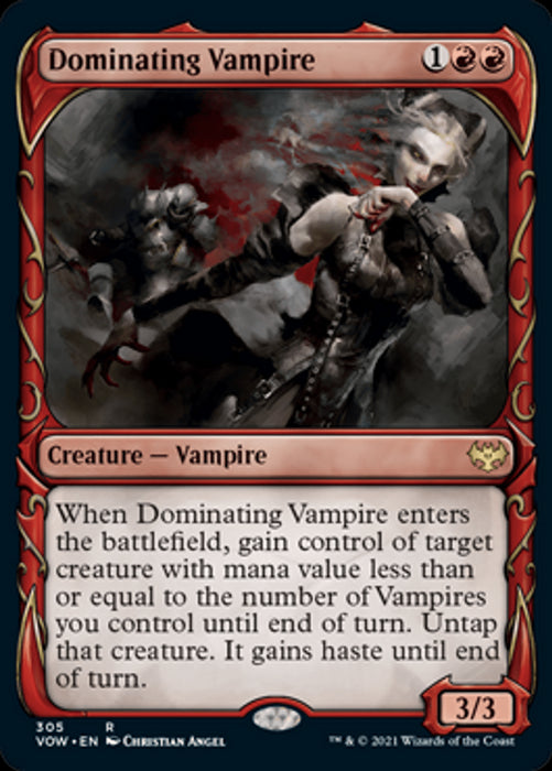 Dominating Vampire : INNISTRAD CRIMSON VOW - 305