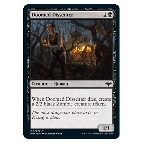 Doomed Dissenter : INNISTRAD CRIMSON - 106/277