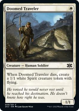 Doomed Traveler : DOUBLE MASTERS 2022 - 009/331 - Lockett Labs UK
