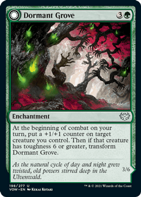 Dormant Grove // Gnarled Grovestrider : INNISTRAD CRIMSON VOW - 198/277