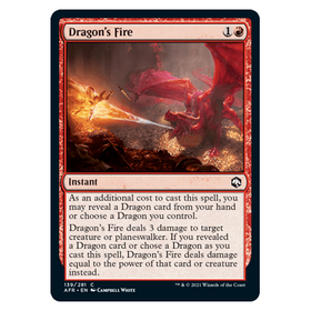 Dragon's Fire : DUNGEONS & DRAGONS: ADVENTURES IN THE FORGOTTEN REALMS - 139/281