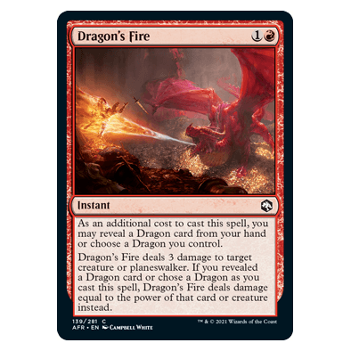 Dragon's Fire : DUNGEONS & DRAGONS: ADVENTURES IN THE FORGOTTEN REALMS - 139/281