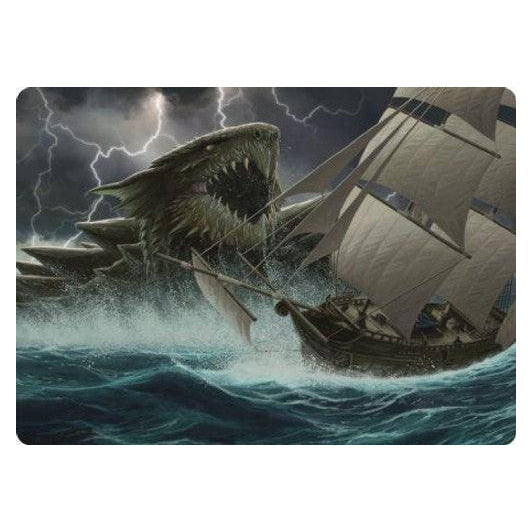 Dragon Turtle : DUNGEONS & DRAGONS: ADVENTURES IN THE FORGOTTEN REALMS (Art card) - 010/081