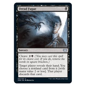Dread Fugue : INNISTRAD CRIMSON VOW - 107/277
