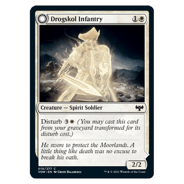 Drogskol Infantry // Drogskol Armaments : INNISTRAD CRIMSON VOW - 010/277