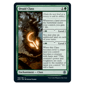 Druid Class : DUNGEONS & DRAGONS: ADVENTURES IN THE FORGOTTEN REALMS - 180/281