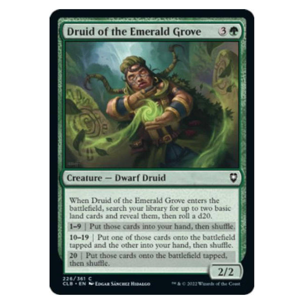 Druid of the Emerald Grove : DUNGEONS & DRAGONS: BATTLE FOR BALDUR'S GATE - 226/361