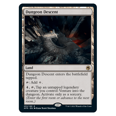 Dungeon Descent : DUNGEONS & DRAGONS: ADVENTURES IN THE FORGOTTEN REALMS - 255/281