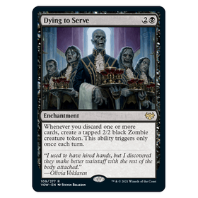 Dying to Serve : INNISTRAD CRIMSON VOW - 109/277