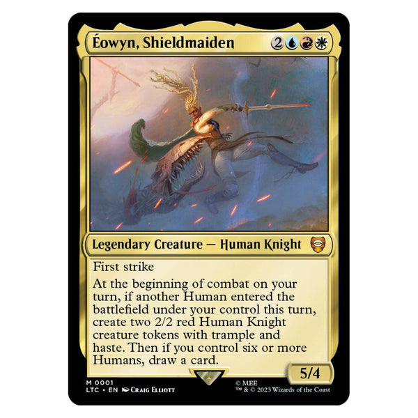 Eowyn, Shieldmaiden (Foil) : THE LORDS OF THE RINGS: TALES OF MIDDLE-EARTH - 0086