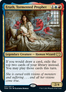 Eruth, Tormented Prophet : INNISTRAD CRIMSON VOW -  237/277 - Lockett Labs UK