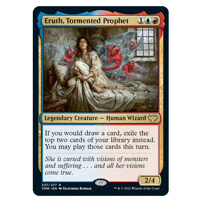 Eruth, Tormented Prophet : INNISTRAD CRIMSON VOW -  237/277