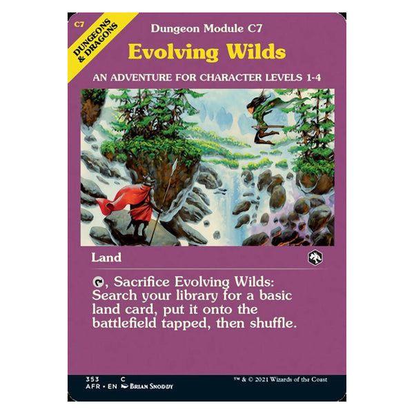 Evolving Wilds : DUNGEONS & DRAGONS: ADVENTURES IN THE FORGOTTEN REALMS (Dungeon Module) - 353