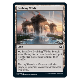 Evolving Wilds (FOIL) : DUNGEONS & DRAGONS: ADVENTURES IN THE FORGOTTEN REALMS - 256/281