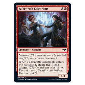 Falkenrath Celebrants : INNISTRAD CRIMSON VOW - 156/277