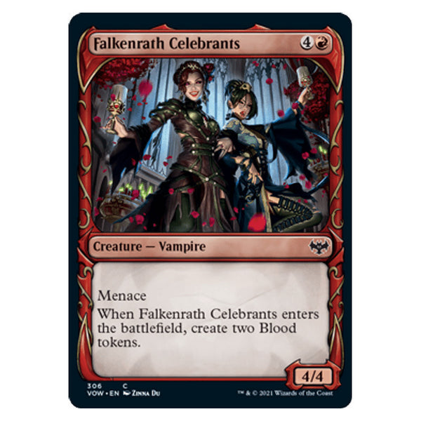 Falkenrath Celebrants : INNISTRAD CRIMSON VOW - 306