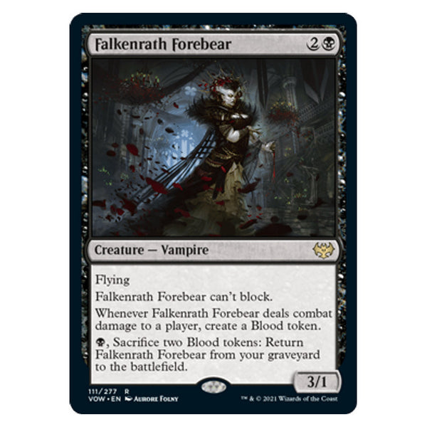 Falkenrath Forebear : INNISTRAD CRIMSON VOW - 111/277