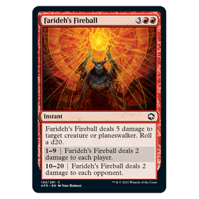 Farideh's Fireball : DUNGEONS & DRAGONS: ADVENTURES IN THE FORGOTTEN REALMS - 142/281