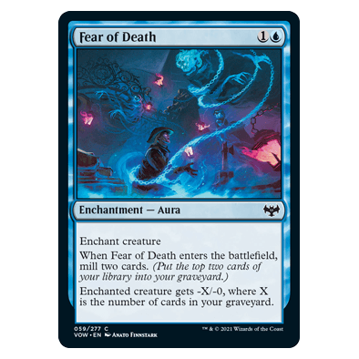 Fear of Death : INNISTRAD CRIMSON VOW - 059/277
