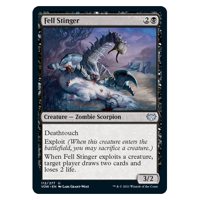 Fell Stinger : INNISTRAD CRIMSON VOW - 112/277