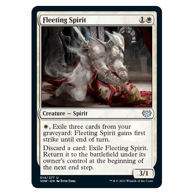 Fleeting Spirit : INNISTRAD CRIMSON VOW - 014/277