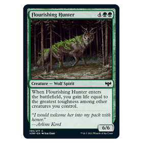 Flourishing Hunter : INNISTRAD CRIMSON VOW - 199/277