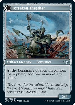 Foreboding Statue // Forsaken Thresher : INNISTRAD CRIMSON VOW - 256/277 - Lockett Labs UK