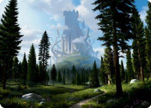 Forest : DUNGEONS & DRAGONS: ADVENTURES IN THE FORGOTTEN REALMS (Art card) - 61/81 - Lockett Labs UK