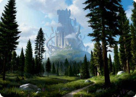 Forest : DUNGEONS & DRAGONS: ADVENTURES IN THE FORGOTTEN REALMS (Art card) - 61/81 - Lockett Labs UK