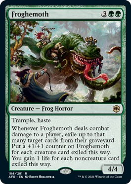 Froghemoth : DUNGEONS & DRAGONS: ADVENTURES IN THE FORGOTTEN REALMS - 184/281 - Lockett Labs UK