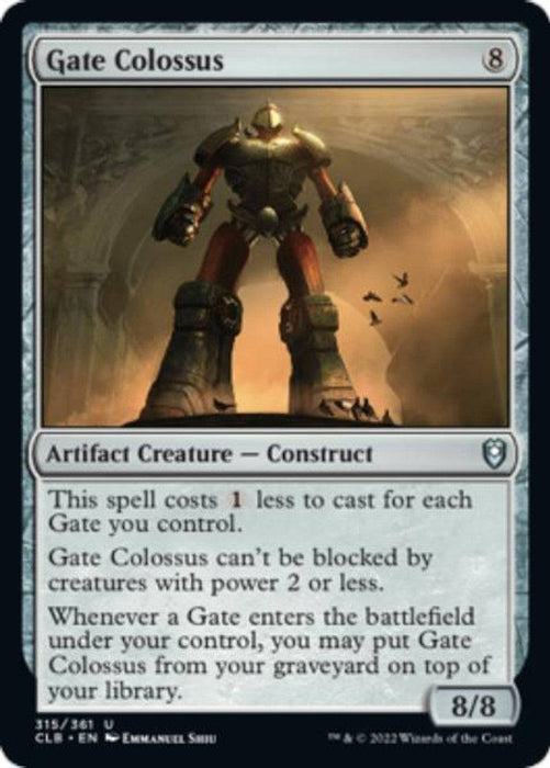 Gate Colossus : DUNGEONS & DRAGONS: BATTLE FOR BALDUR'S GATE - 315/361