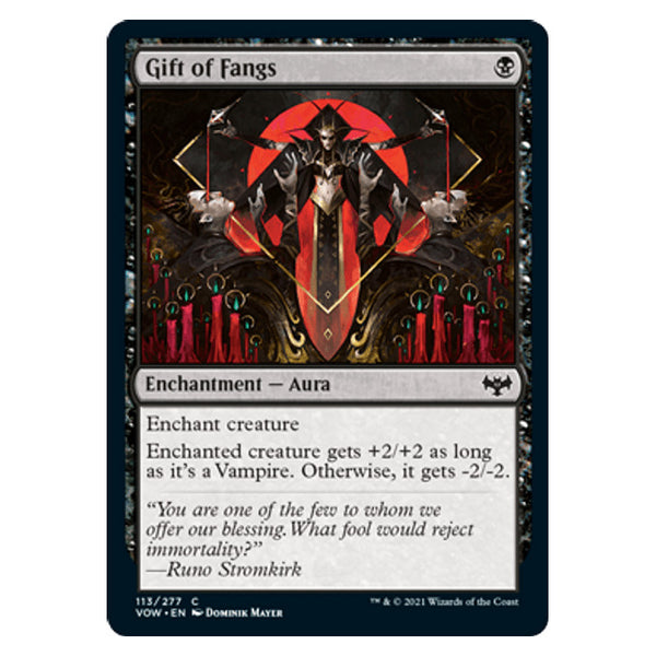 Gift of Fangs : INNISTRAD CRIMSON VOW - 113/277