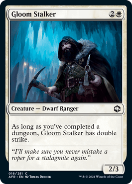 Gloom Stalker : DUNGEONS & DRAGONS: ADVENTURES IN THE FORGOTTEN REALMS - 016/281 - Lockett Labs UK