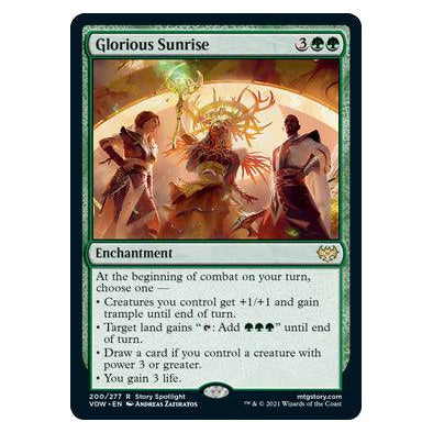 Glorious Sunrise : INNISTRAD CRIMSON VOW - 200/277