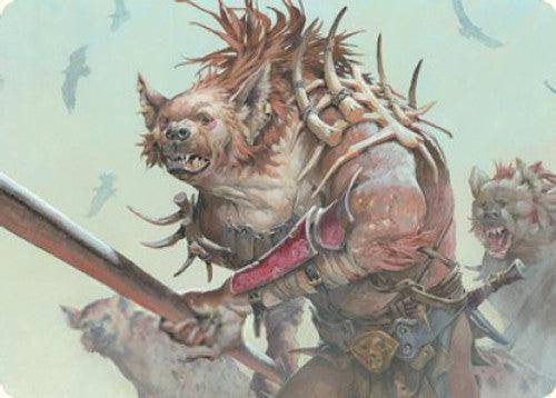 Gnoll : DUNGEONS & DRAGONS: ADVENTURES IN THE FORGOTTEN REALMS (Art card) - 011/081 - Lockett Labs UK