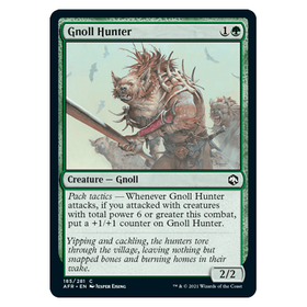 Gnoll Hunter : DUNGEONS & DRAGONS: ADVENTURES IN THE FORGOTTEN REALMS - 185/281