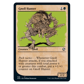 Gnoll Hunter (Showcase) : DUNGEONS & DRAGONS: ADVENTURES IN THE FORGOTTEN REALMS - 326