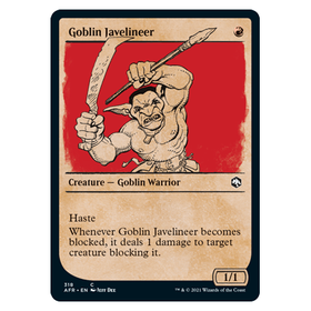 Goblin Javelineer (Showcase) : DUNGEONS & DRAGONS: ADVENTURES IN THE FORGOTTEN REALMS - 318