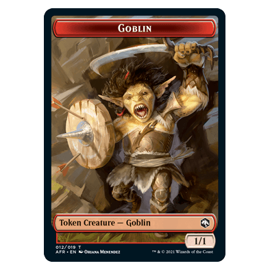 Goblin Token // Dungeon of the Mad Mage : DUNGEONS & DRAGONS: ADVENTURES IN THE FORGOTTEN REALMS - 012/019