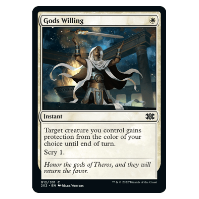Gods Willing (FOIL) : DOUBLE MASTERS 2022 - 012/331