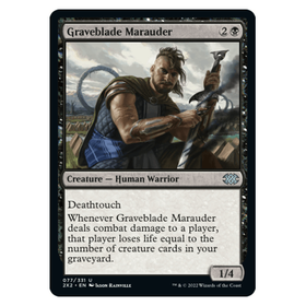 Graveblade Marauder : DOUBLE MASTERS 2022 - 077/331