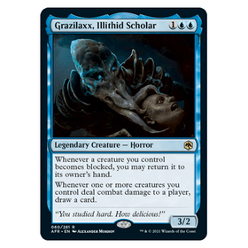 Grazilaxx, Illithid Scholar : DUNGEONS & DRAGONS: ADVENTURES IN THE FORGOTTEN REALMS - 060/281