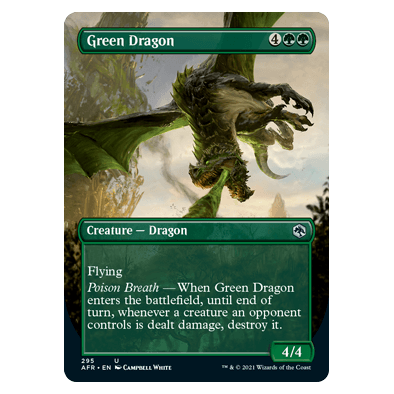 Green Dragon (BORDERLESS) : DUNGEONS & DRAGONS: ADVENTURES IN THE FORGOTTEN REALMS - 295
