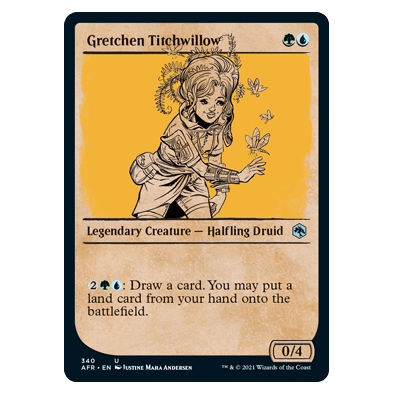 Gretchen Titchwillow (Showcase) : DUNGEONS & DRAGONS: ADVENTURES IN THE FORGOTTEN REALMS - 340