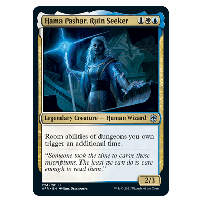 Hama Pashar, Ruin Seeker : DUNEGONS & DRAGONS: ADVENTURES IN THE FORGOTTEN REALMS - 224/281
