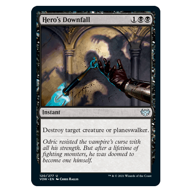 Hero's Downfall : INNISTRAD CRIMSON VOW - 120/277